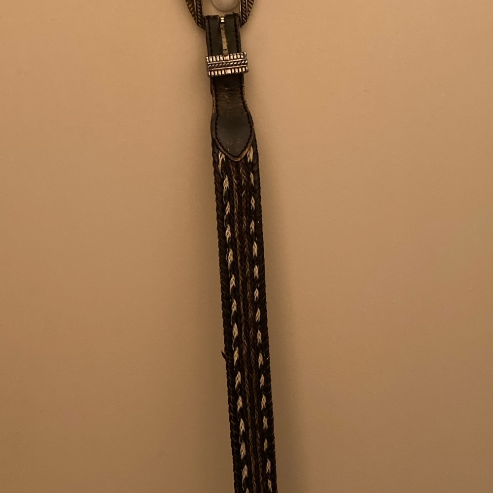 Men’s horsehair belt. Size 34.